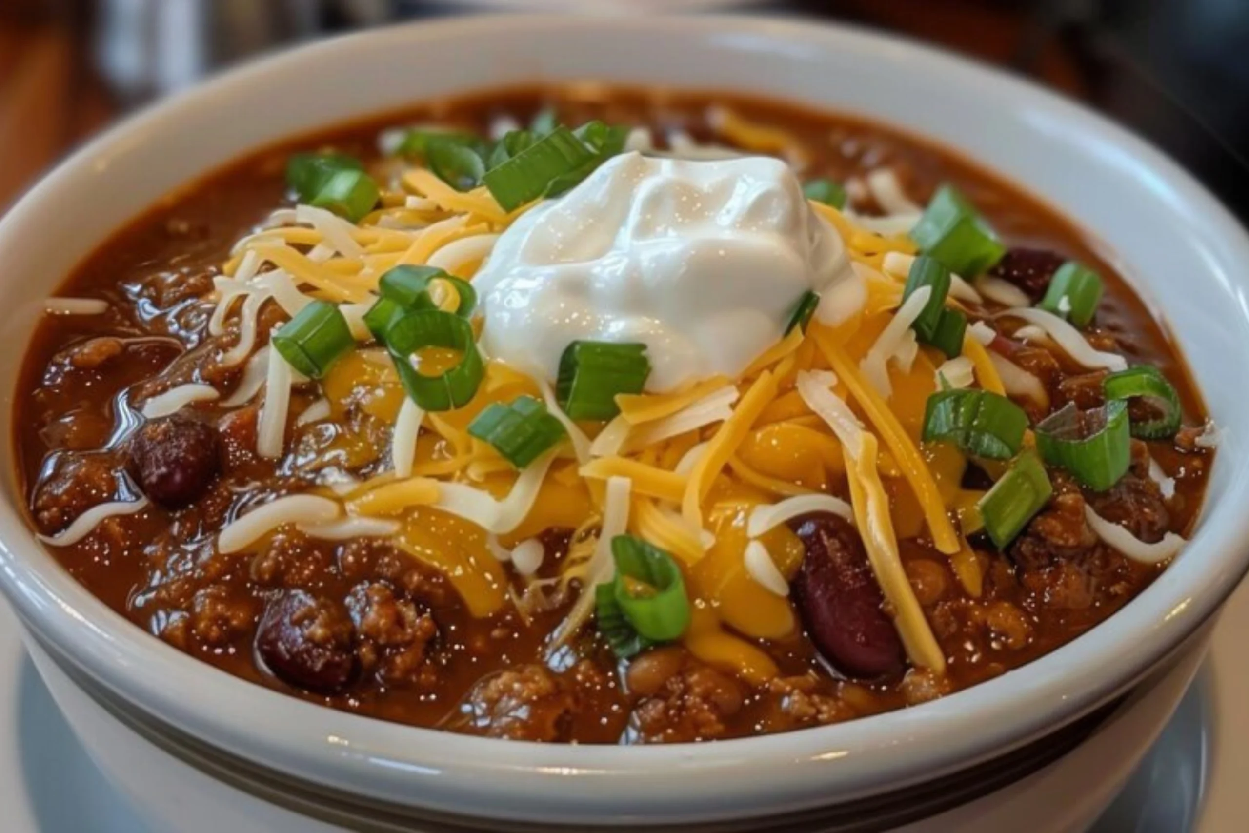 Best chili recipe - easy chili with vegetarian option