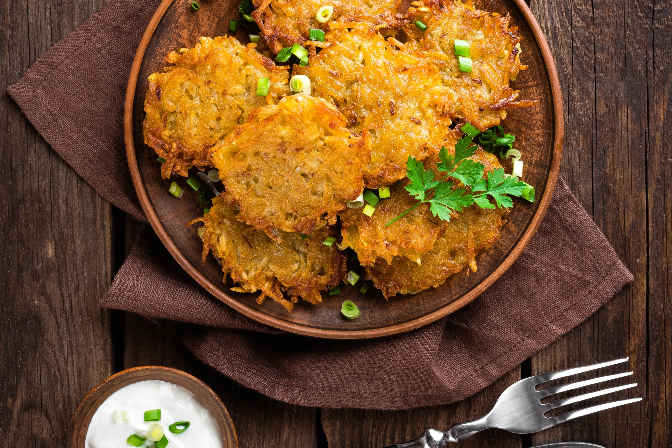 Crispy Potato Pancakes