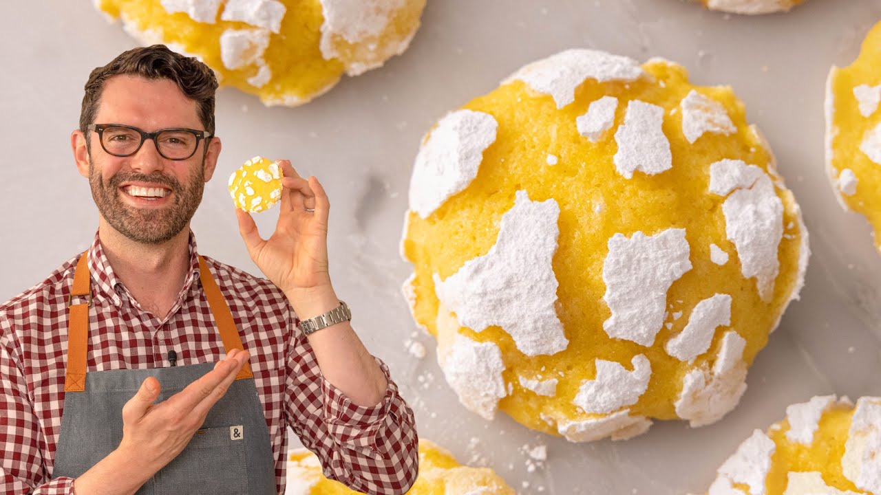 Lemon crinkle cookies : 10 Easy Steps to Make it delicious